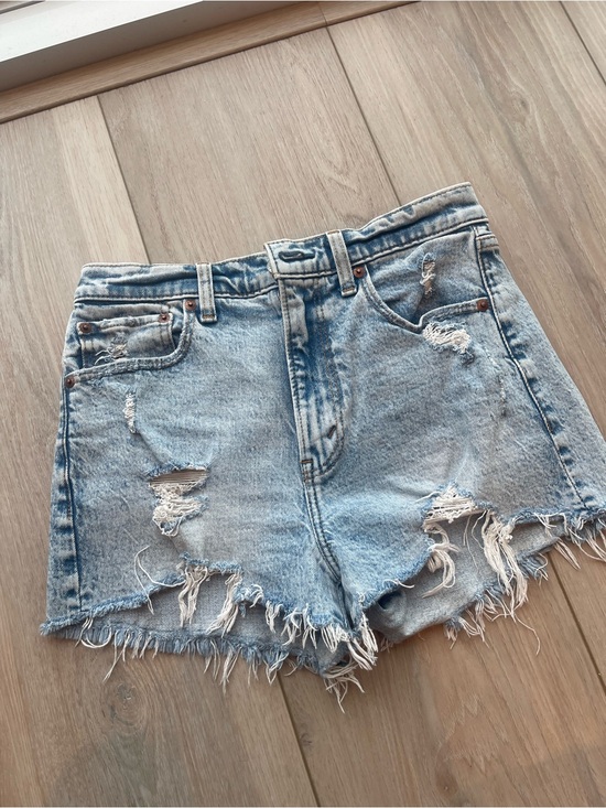 Abercrombie & Fitch Pants - Abercrombie The Mom Short High Rise Jean Shorts